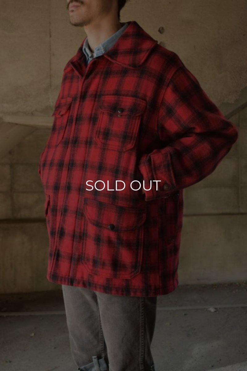 画像2: 70's Woolrich mackinaw jacket (2)
