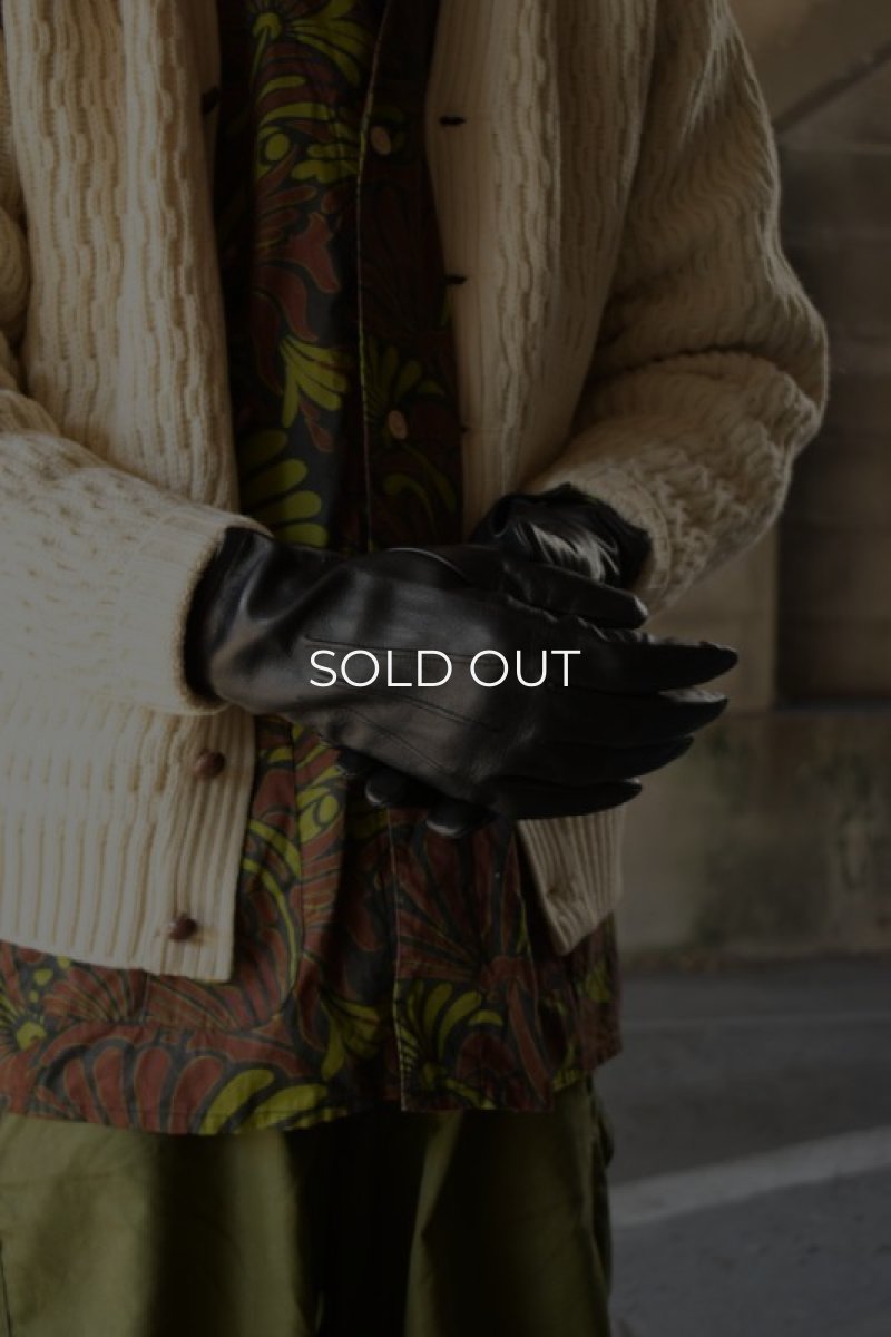 画像2: [DEADSTOCK] BRITISH ARMY officer dress leather gloves (2)