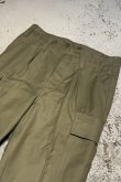 画像10: [DEADSTOCK] 80-90's GERMAN ARMY Moleskin Cargo Pants (10)