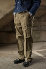 画像3: [DEADSTOCK] 80-90's GERMAN ARMY Moleskin Cargo Pants (3)