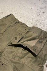 画像15: [DEADSTOCK] 80-90's GERMAN ARMY Moleskin Cargo Pants (15)