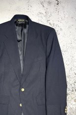 画像6: ADAMS ROW navy blazer -made in USA- (6)