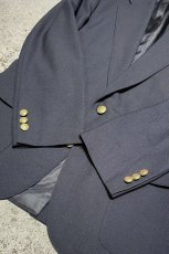 画像13: ADAMS ROW navy blazer -made in USA- (13)