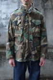 画像1: 90's US ARMY M-65 Field Jacket "WOODLAND" (1)