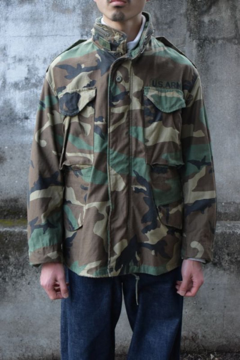 画像1: 90's US ARMY M-65 Field Jacket "WOODLAND" (1)