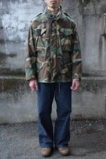 画像4: 90's US ARMY M-65 Field Jacket "WOODLAND" (4)