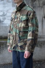 画像2: 90's US ARMY M-65 Field Jacket "WOODLAND" (2)