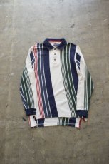 画像5: CHAPS Ralph Lauren L/S stripe polo shirt (5)