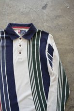 画像6: CHAPS Ralph Lauren L/S stripe polo shirt (6)