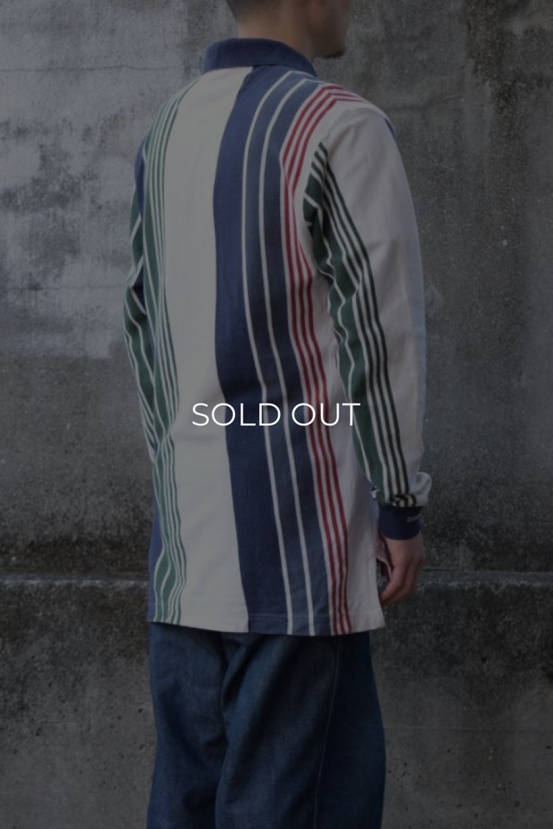画像3: CHAPS Ralph Lauren L/S stripe polo shirt (3)