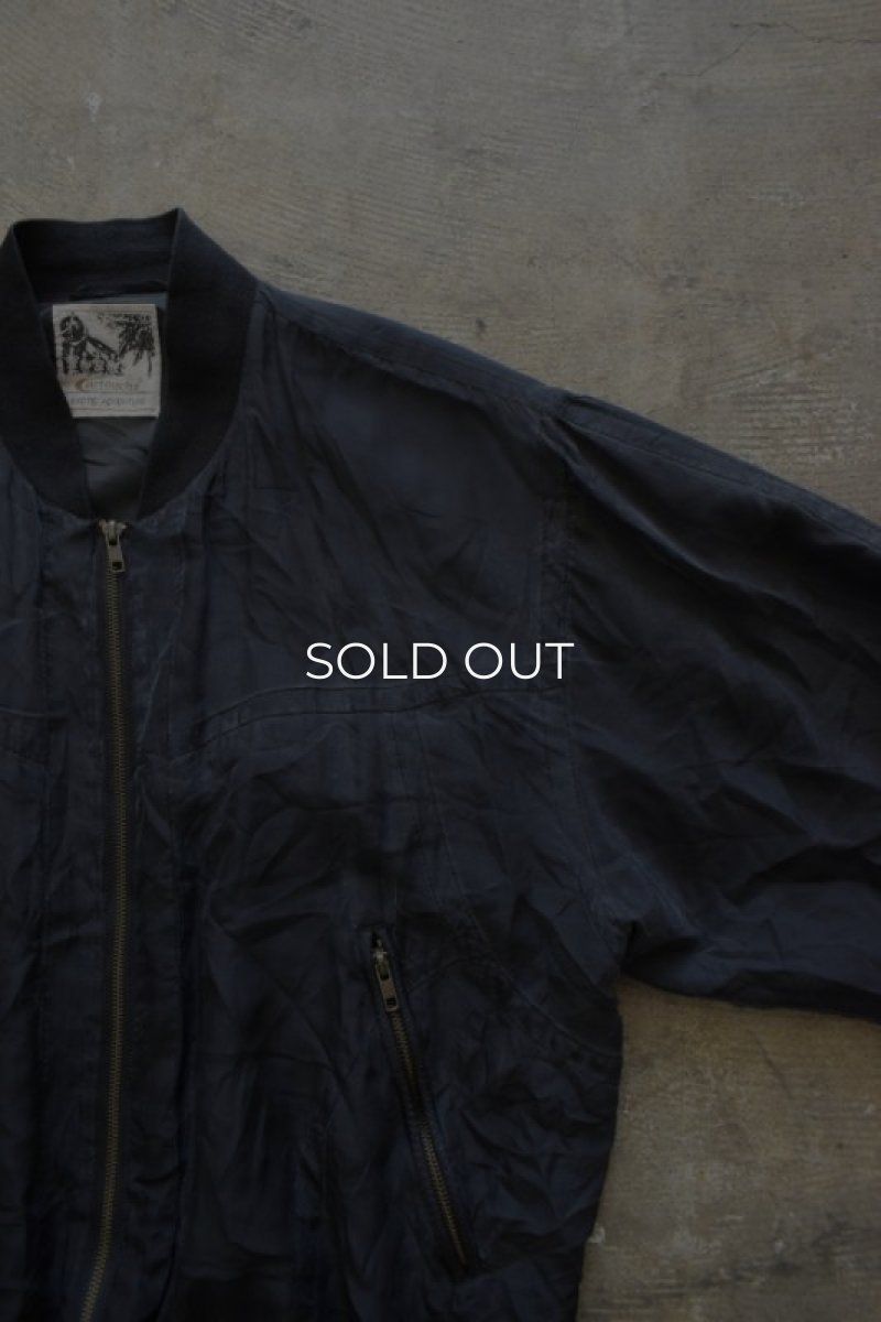 画像9: Cartouche silk blouson (9)