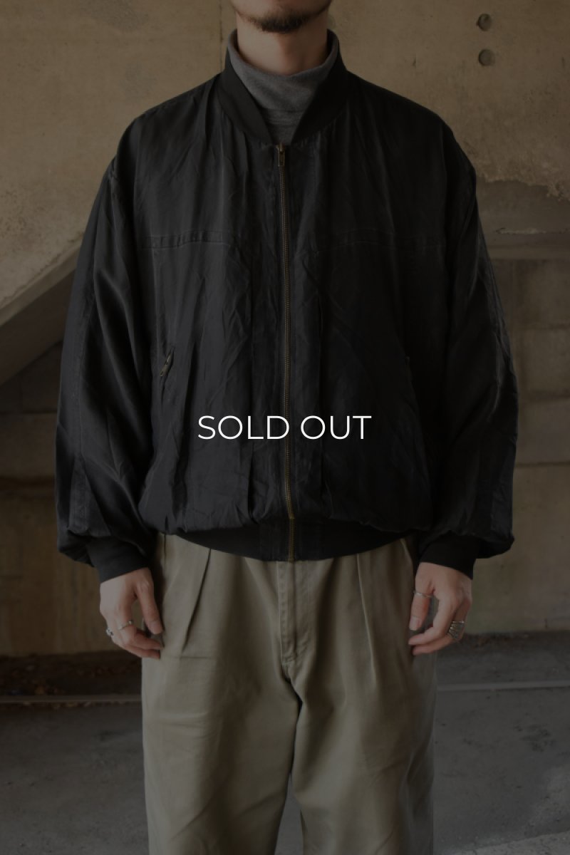 画像1: Cartouche silk blouson (1)