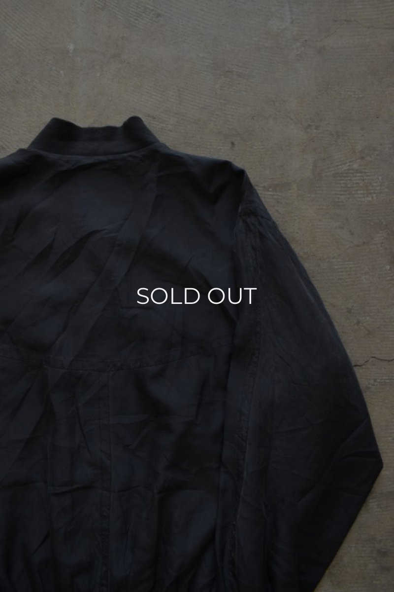 画像14: Cartouche silk blouson (14)