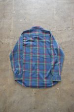 画像13: 80's Woolrich check flannel shirt (13)