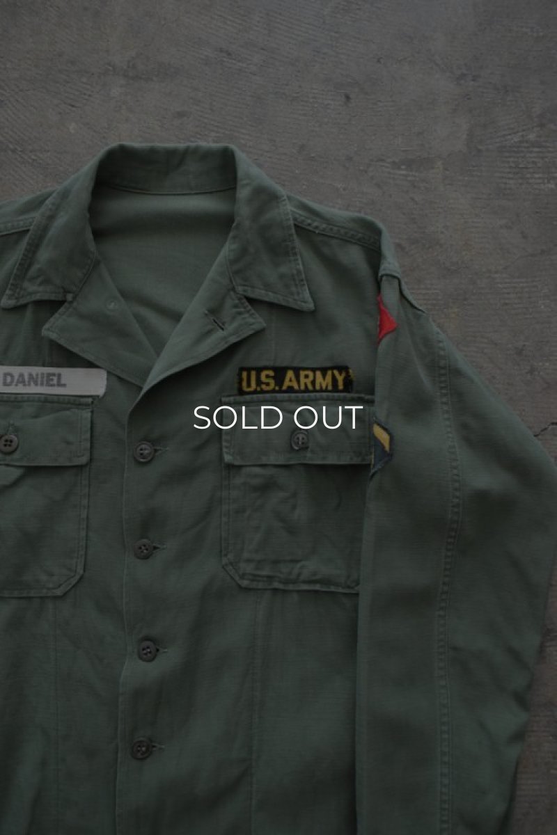 画像6: 60's US ARMY utility shirt (6)