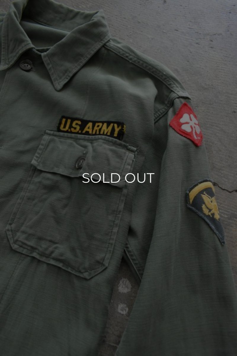 画像10: 60's US ARMY utility shirt (10)