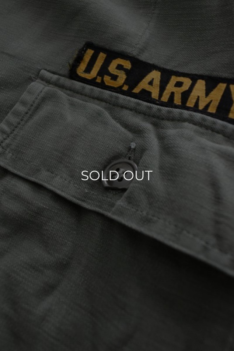 画像11: 60's US ARMY utility shirt (11)