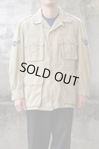50sUS.AIR FORCEトロピカルジャケット ヴィンテージUS.ARMY vintage old 50s USAF Tropical Jacket militaryトロピカル