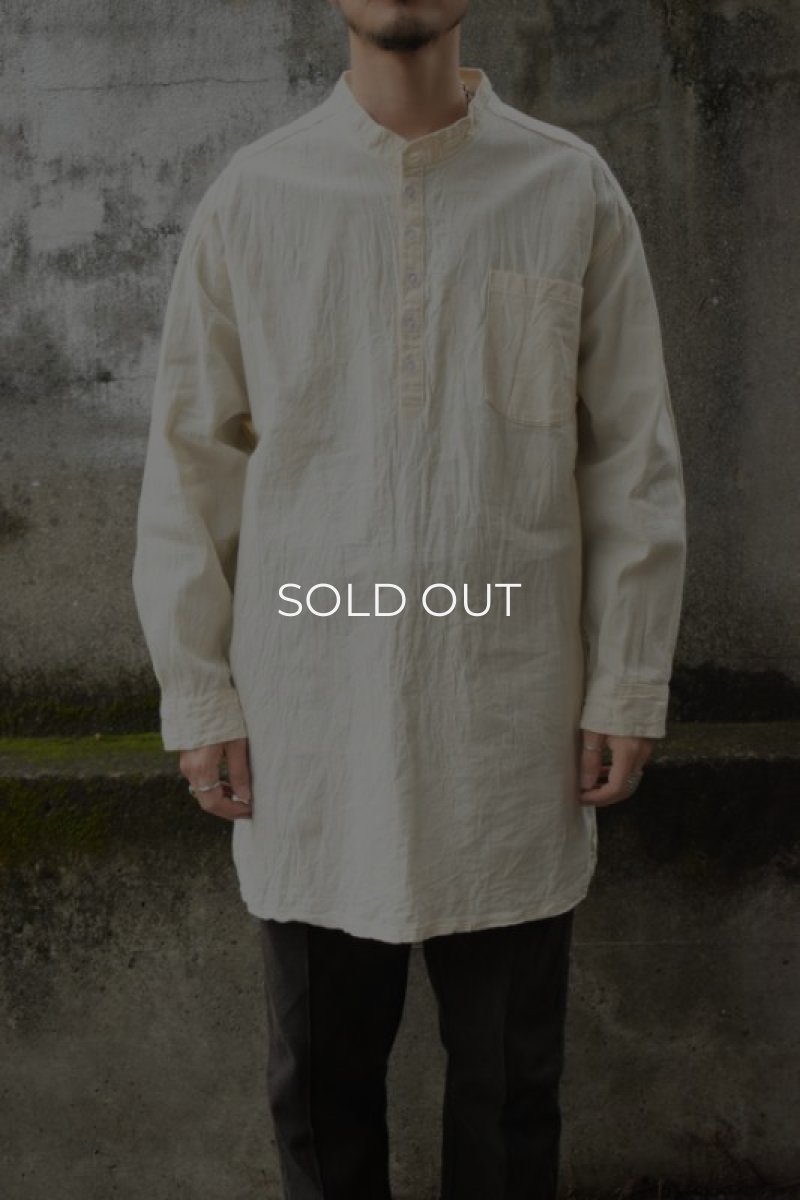 画像1: [DEADSTOCK] MEXICO monastery pullover shirt (1)