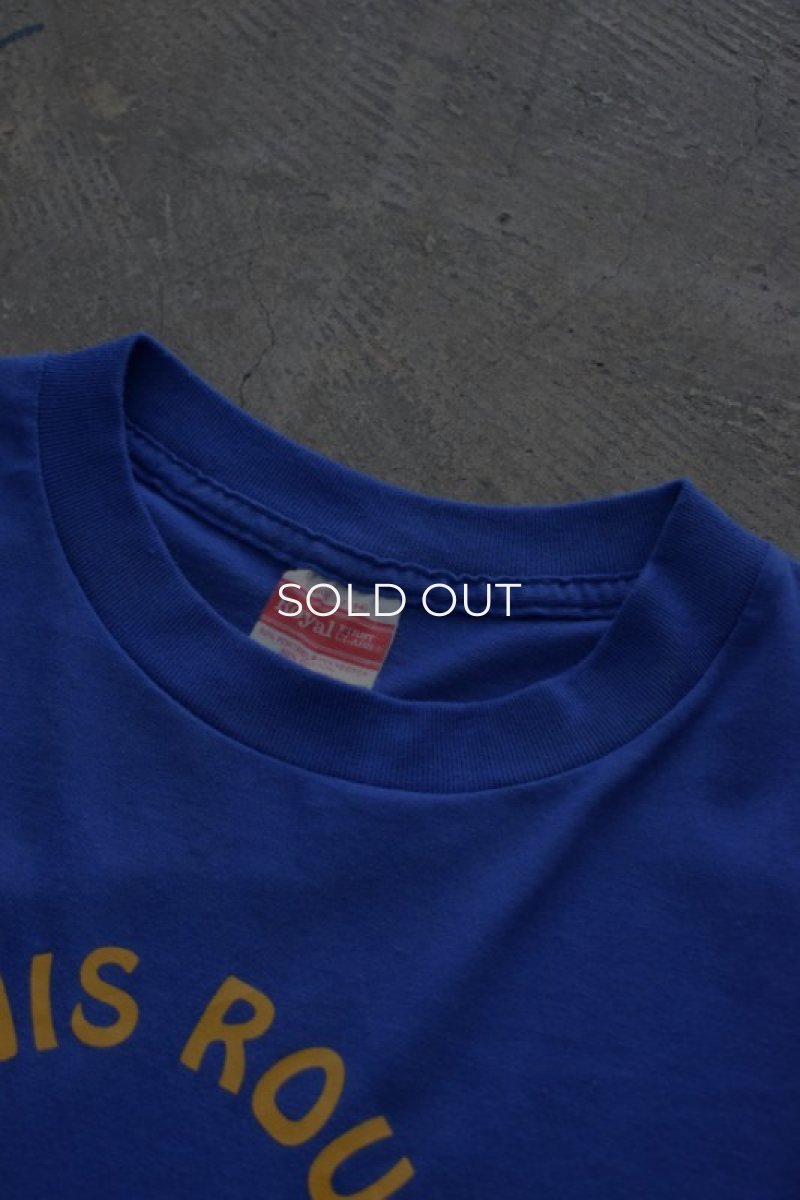 画像9: [NOS] 80's Royal FIRST CLASS S/S print tee -made in USA- (9)