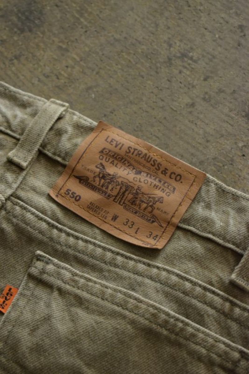 画像18: 90's Levi's 550 denim pants -MADE IN USA- (18)