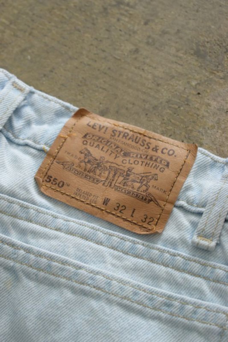 画像19: 90's Levi's 550 denim pants -MADE IN USA- (19)