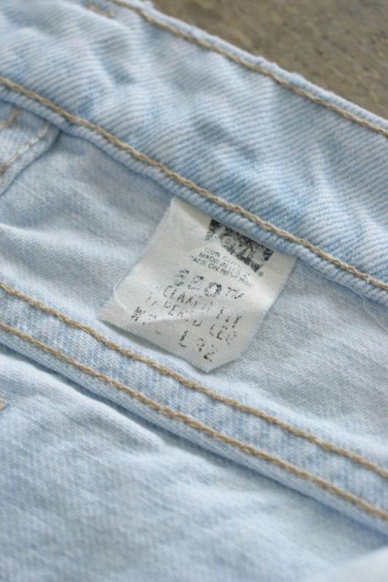 画像13: 90's Levi's 550 denim pants -MADE IN USA- (13)
