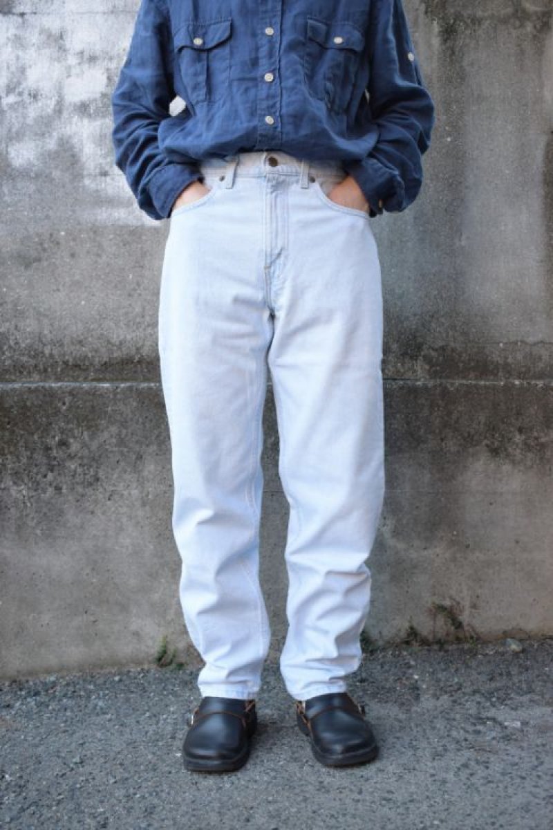 画像1: 90's Levi's 550 denim pants -MADE IN USA- (1)