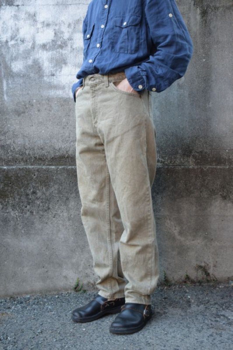画像2: 90's Levi's 550 denim pants -MADE IN USA- (2)