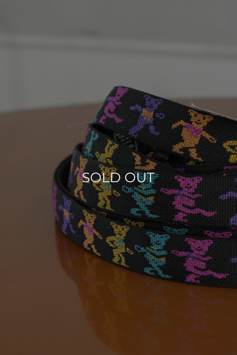 画像12: [NEW] BISON DESIGNS 30mm Elliptagon Buckle Belt "GRATEFUL DEAD" (12)