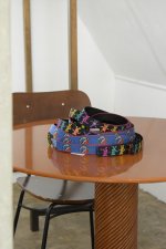 画像1: [NEW] BISON DESIGNS 30mm Elliptagon Buckle Belt "GRATEFUL DEAD" (1)