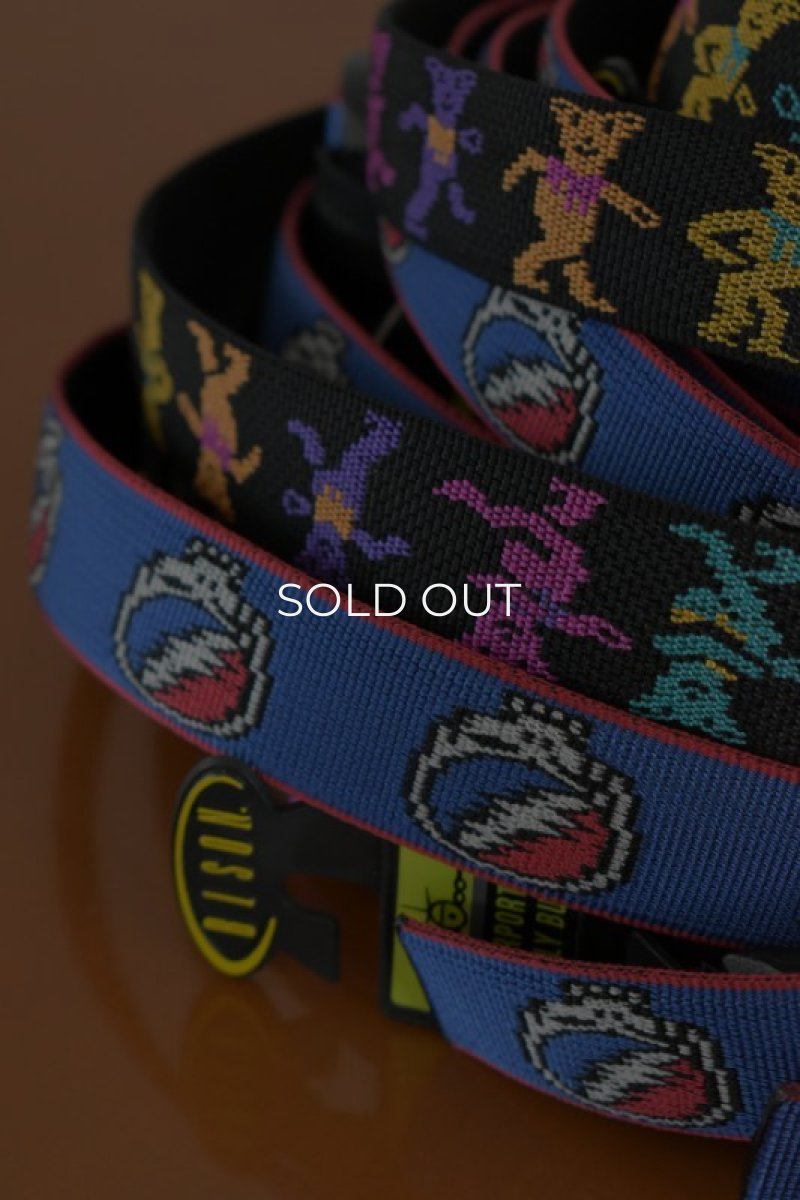 画像2: [NEW] BISON DESIGNS 30mm Elliptagon Buckle Belt "GRATEFUL DEAD" (2)