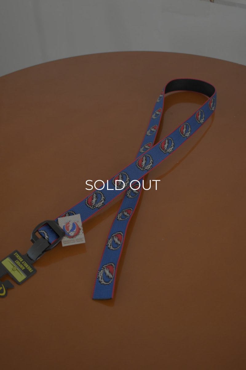 画像10: [NEW] BISON DESIGNS 30mm Elliptagon Buckle Belt "GRATEFUL DEAD" (10)