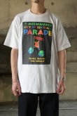 画像1: 90's FRUIT OF THE LOOM S/S print tee -made in USA- (1)