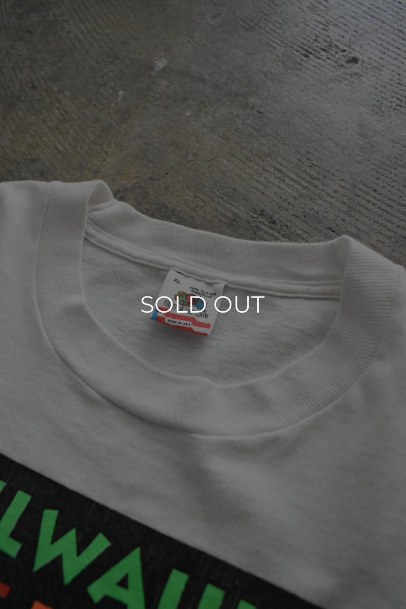 画像10: 90's FRUIT OF THE LOOM S/S print tee -made in USA- (10)