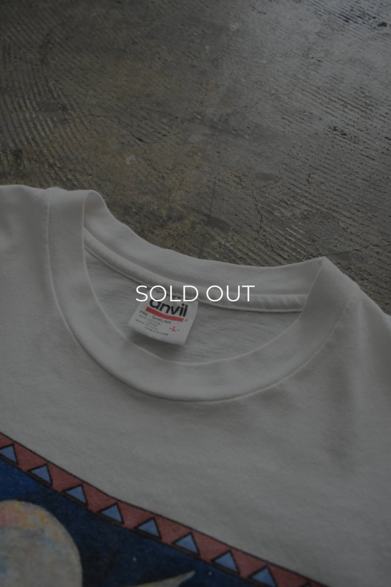 画像10: 90's anvil S/S print tee -made in USA- (10)