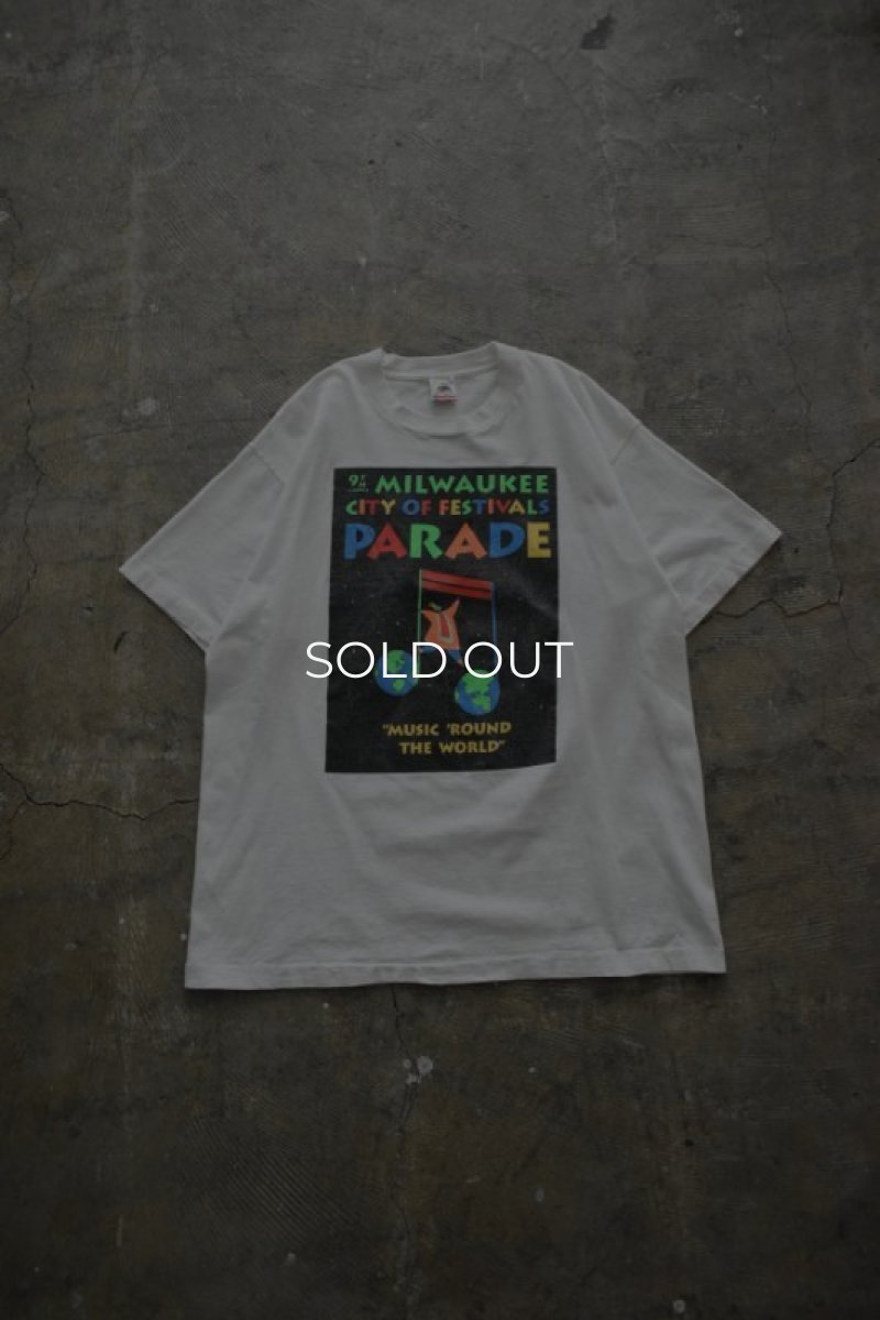 画像5: 90's FRUIT OF THE LOOM S/S print tee -made in USA- (5)