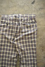 画像17: 70-80's broadcloth check pants (17)