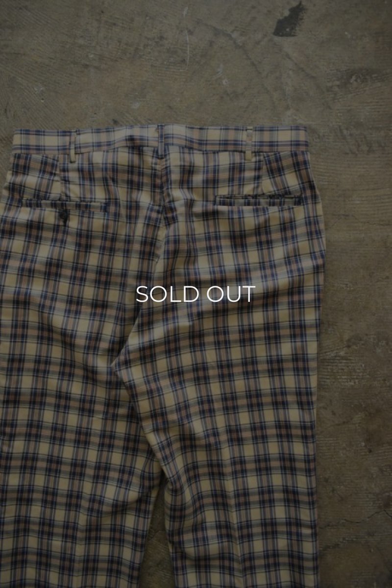 画像17: 70-80's broadcloth check pants (17)