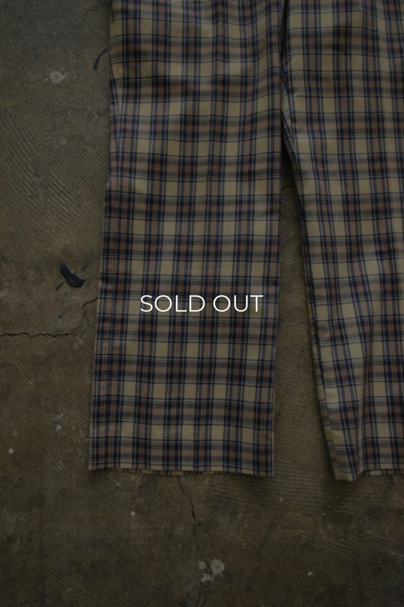 画像9: 70-80's broadcloth check pants (9)