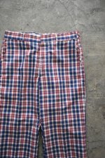 画像8: 70-80's broadcloth check pants (8)