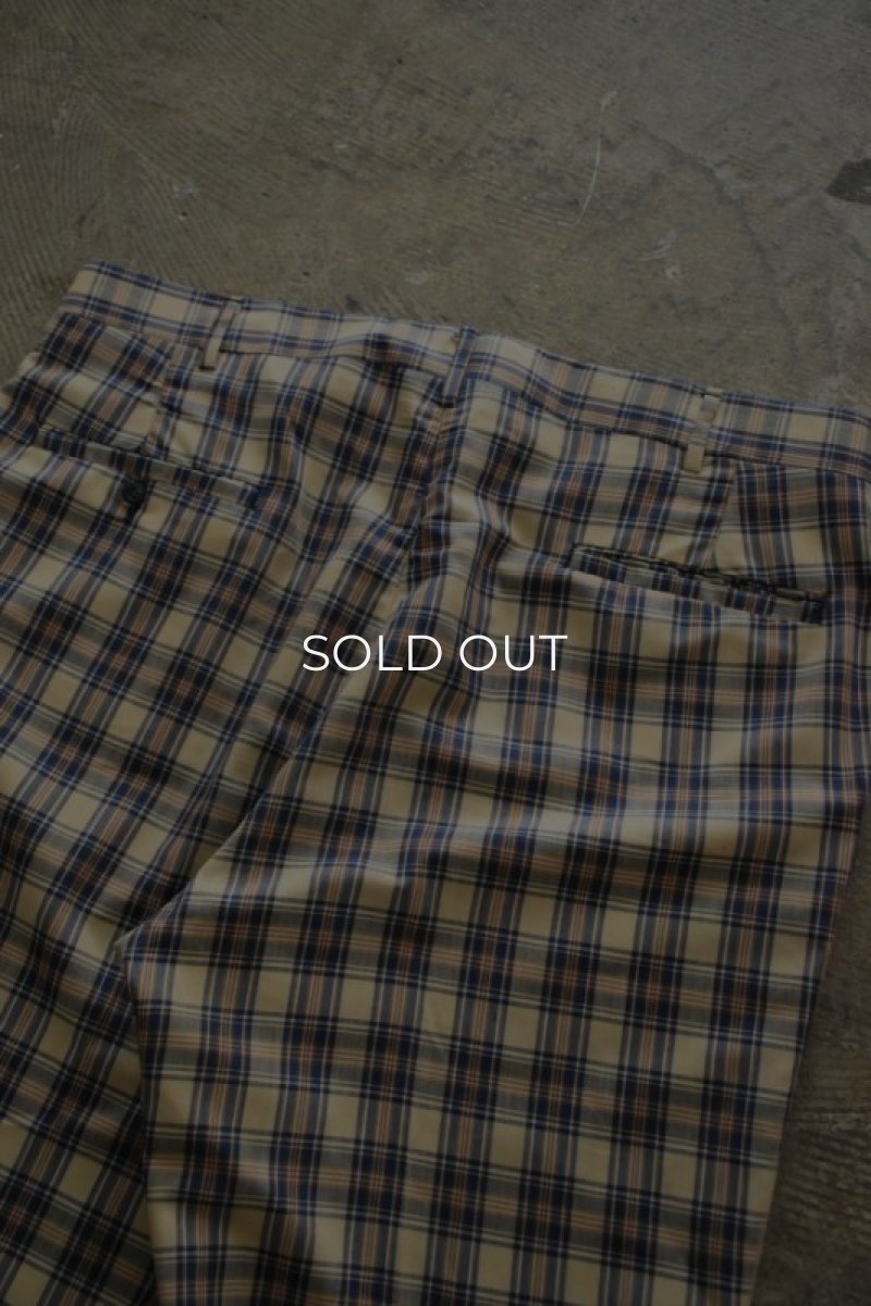 画像19: 70-80's broadcloth check pants (19)