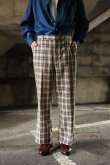 画像1: 70-80's broadcloth check pants (1)