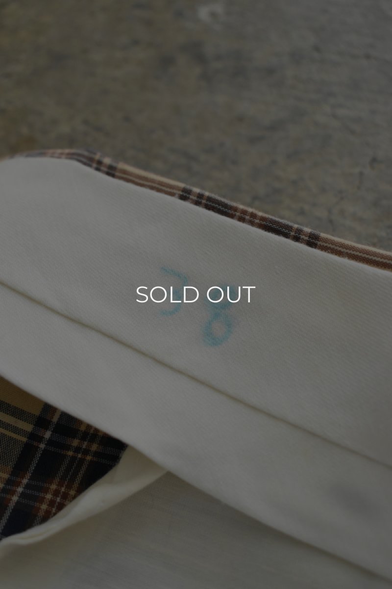 画像13: 70-80's broadcloth check pants (13)