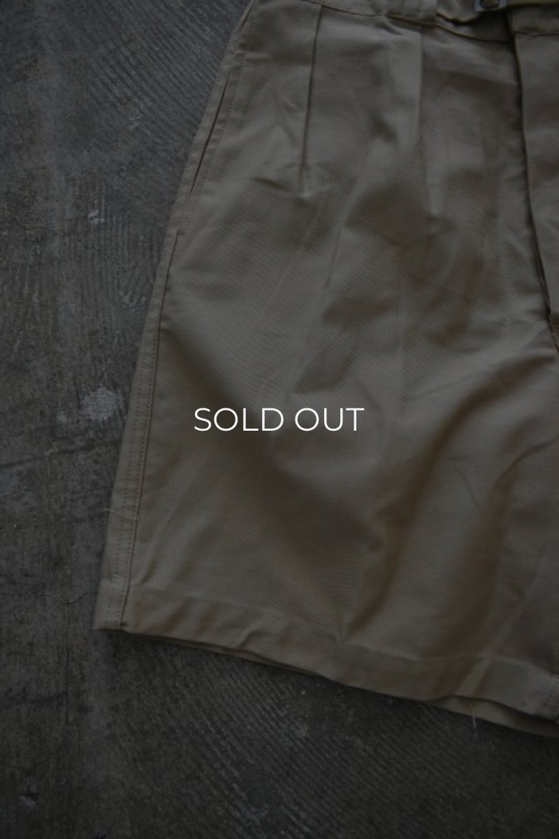 画像7: [DEADSTOCK] 90's ITALIAN ARMY gurkha shorts -cotton sateen- (7)