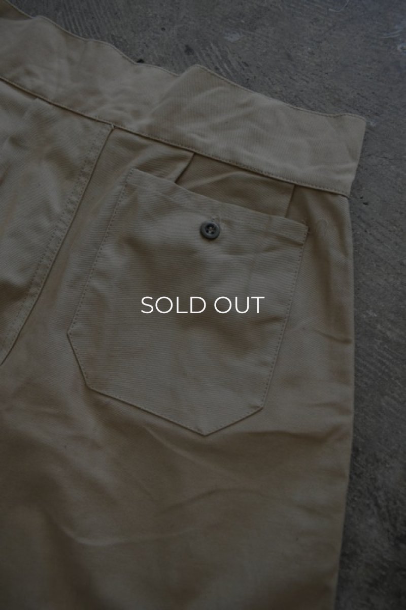 画像15: [DEADSTOCK] 90's ITALIAN ARMY gurkha shorts -cotton sateen- (15)