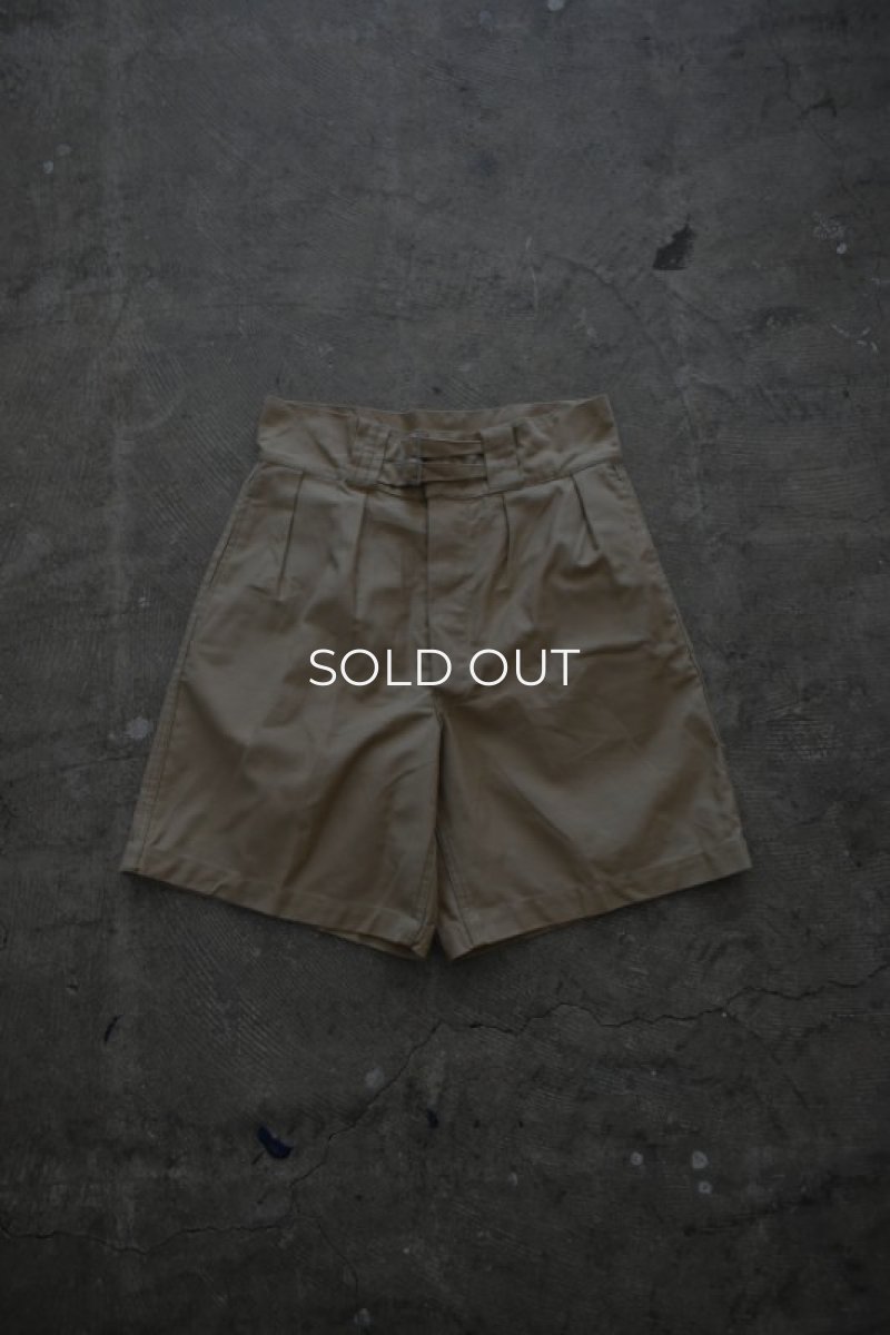 画像5: [DEADSTOCK] 90's ITALIAN ARMY gurkha shorts -cotton sateen- (5)