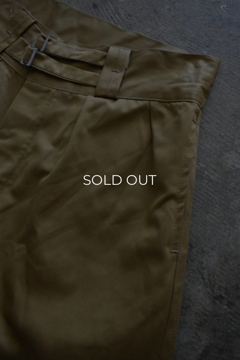 画像9: [DEADSTOCK] 90's ITALIAN ARMY gurkha shorts -cotton twill- (9)