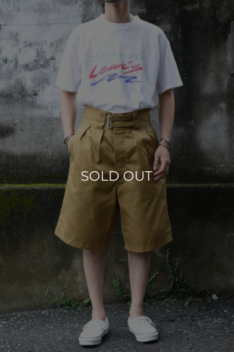 画像4: [DEADSTOCK] 90's ITALIAN ARMY gurkha shorts -cotton twill- (4)
