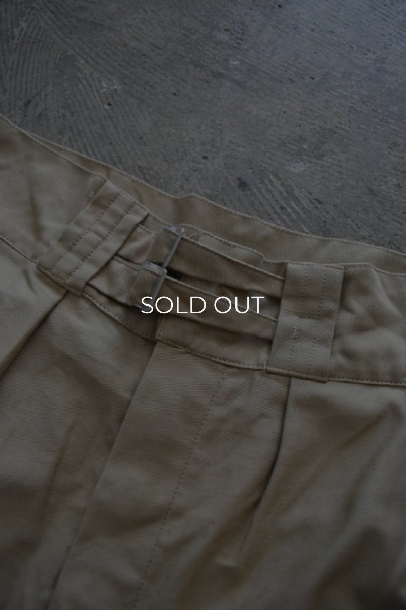 画像8: [DEADSTOCK] 90's ITALIAN ARMY gurkha shorts -cotton sateen- (8)